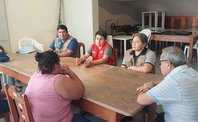 Entrega de sacos especiales para residuos