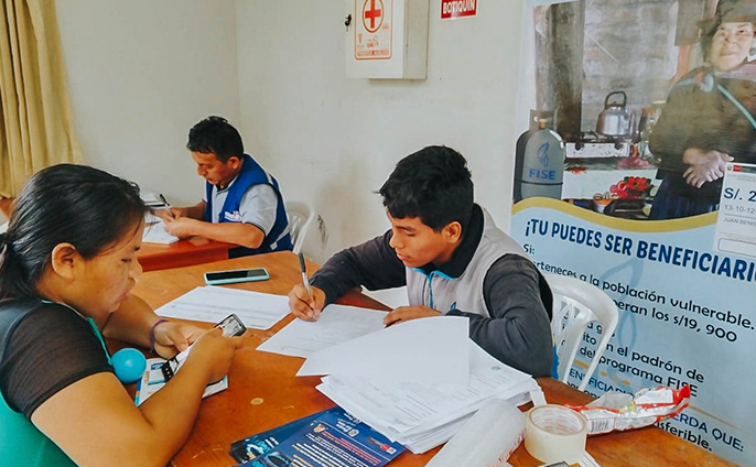 Sesión de orientación SISFOH