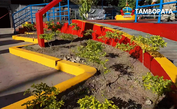 Infraestructura renovada del parque