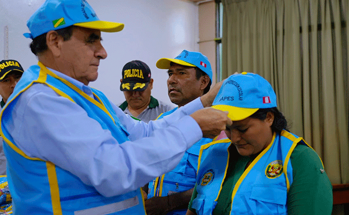Anuncio de consulta pública y caminata por la paz