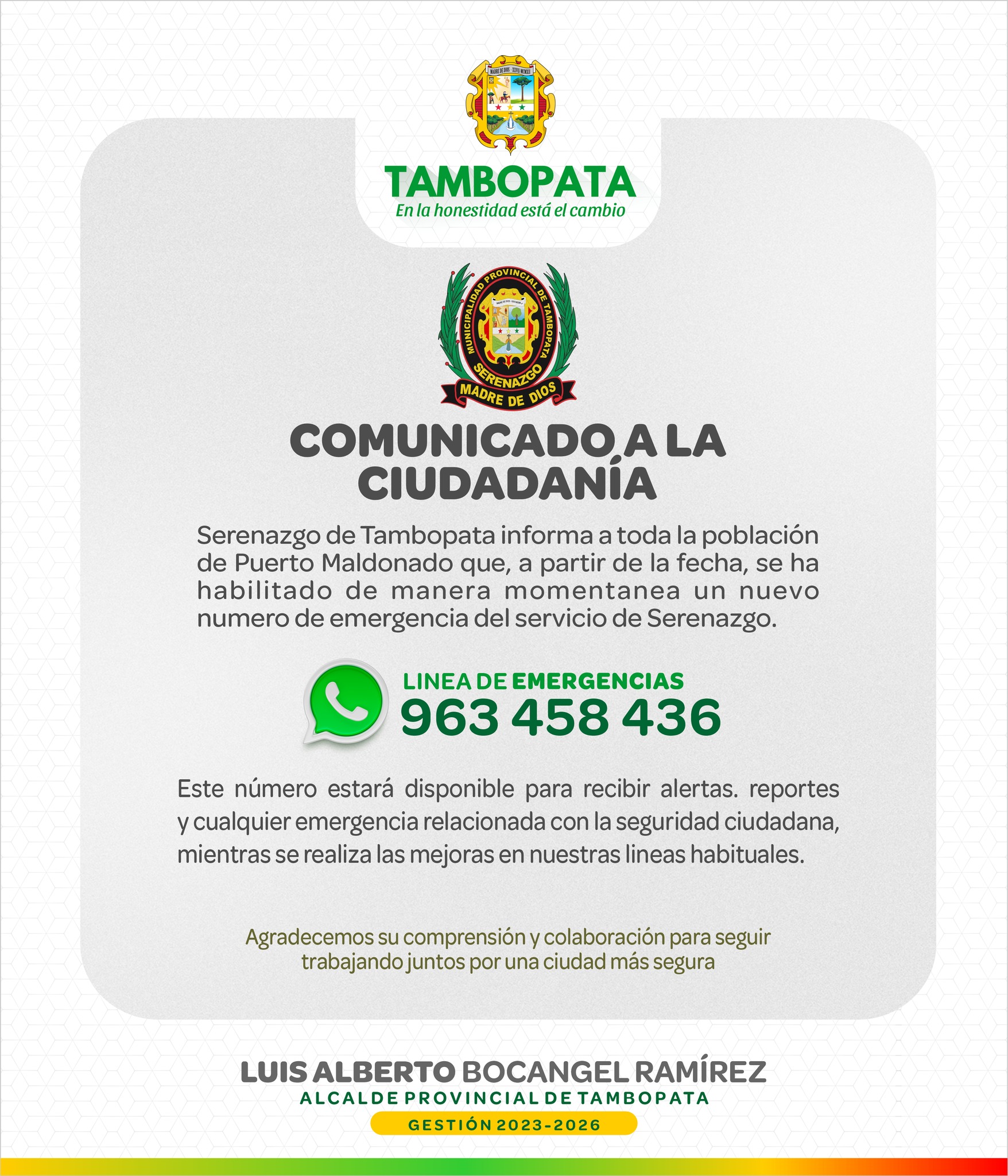 Comunicado