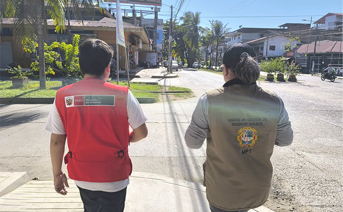 Sensibilización vecinal en Tambopata
